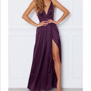 White Fox Akela Maxi dress AQUA